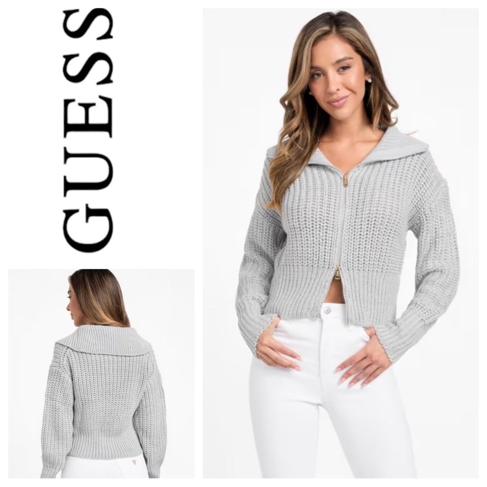 NWT GUESS Georgia Knit Sweater Sz: S & L